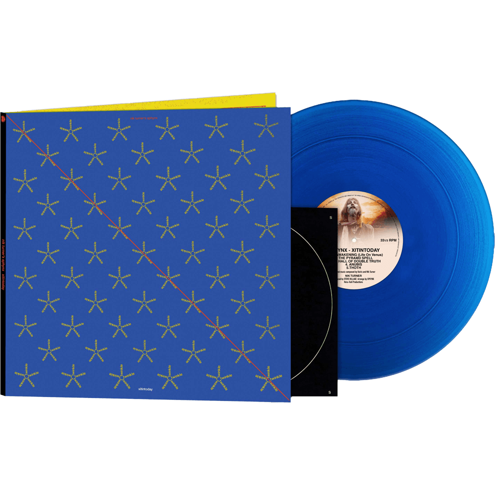 Nik Turner's Sphynx - Xitintoday (Blue Vinyl with Booklet) - Cleopatra Records