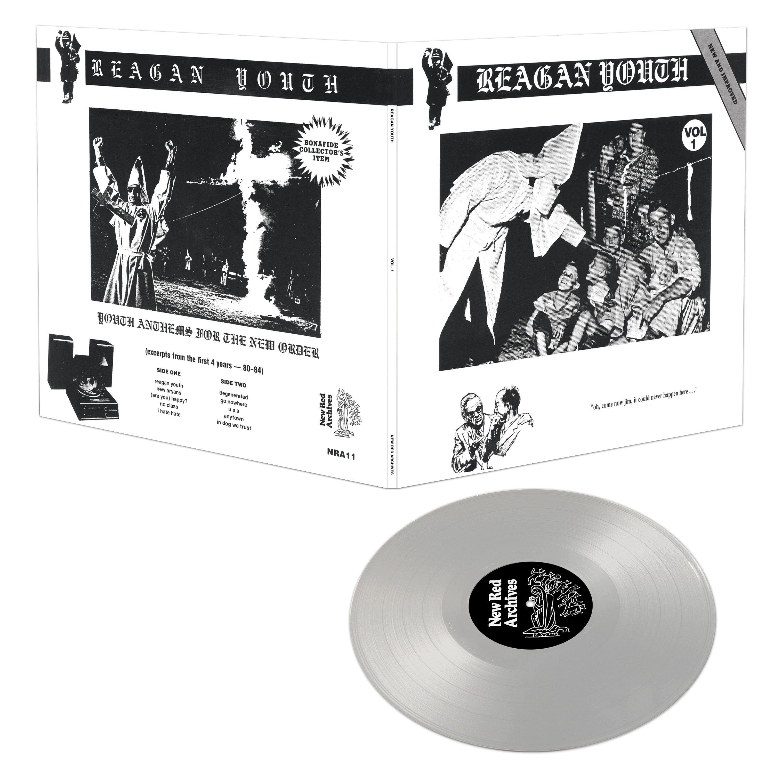 Reagan Youth - Volume One (Silver Vinyl) - Cleopatra Records