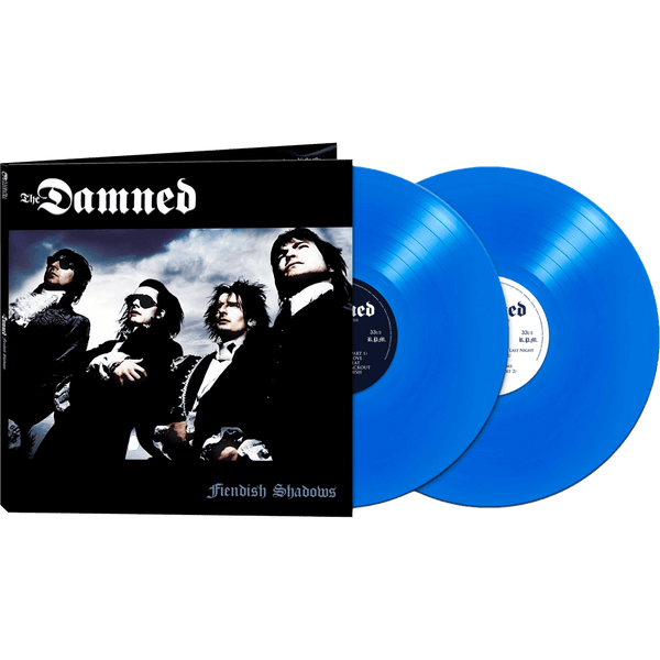 The Damned - Fiendish Shadows (Blue Double Vinyl) - Cleopatra Records