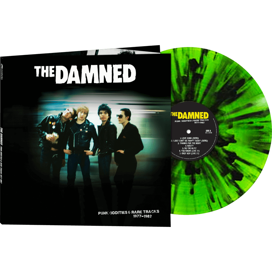 The Damned - Punk Oddities & Rare Tracks : 1977-1982 (Green/Black Splatter Vinyl)