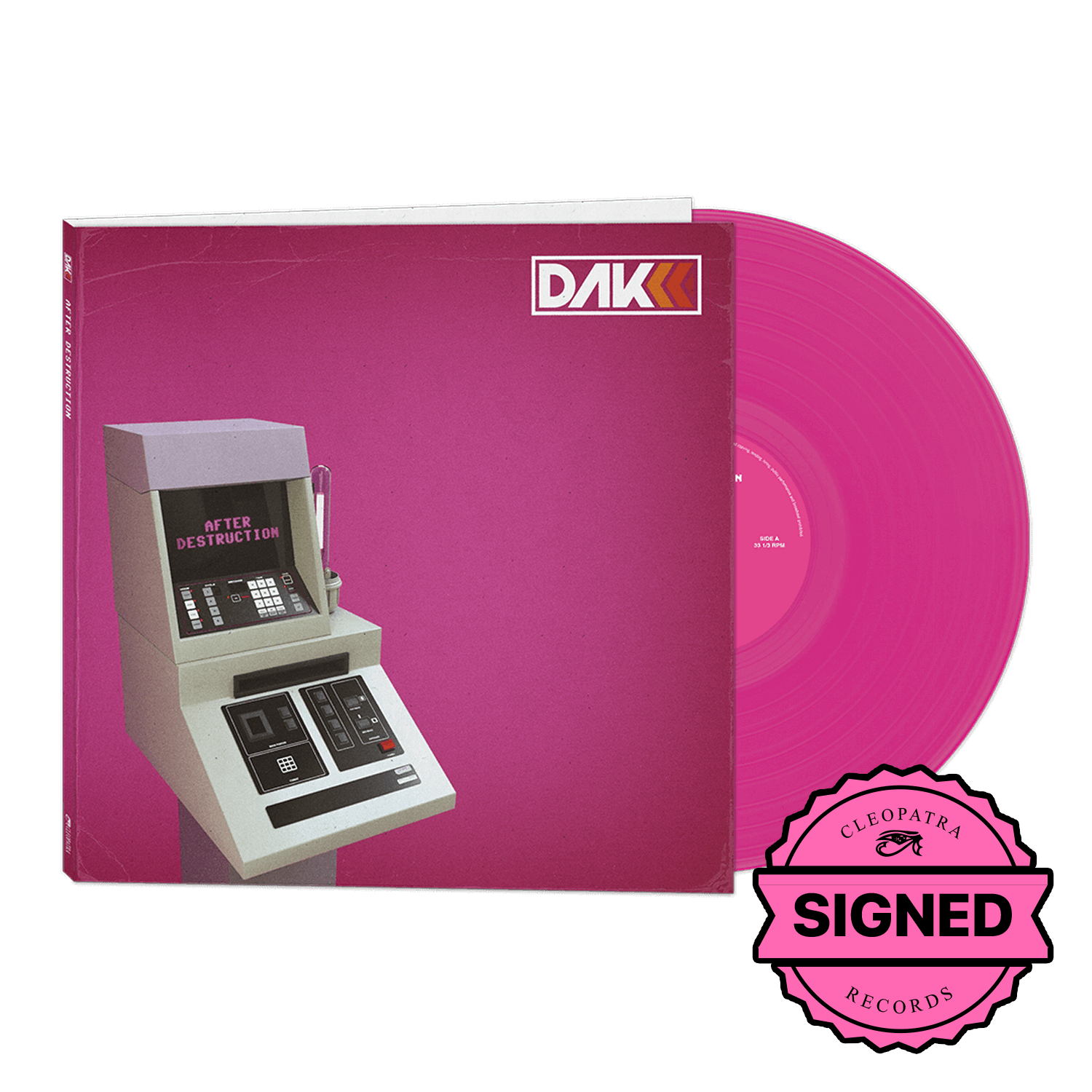 Descartes A Kant - After Destruction (Pink Vinyl LP - Signed by Band)