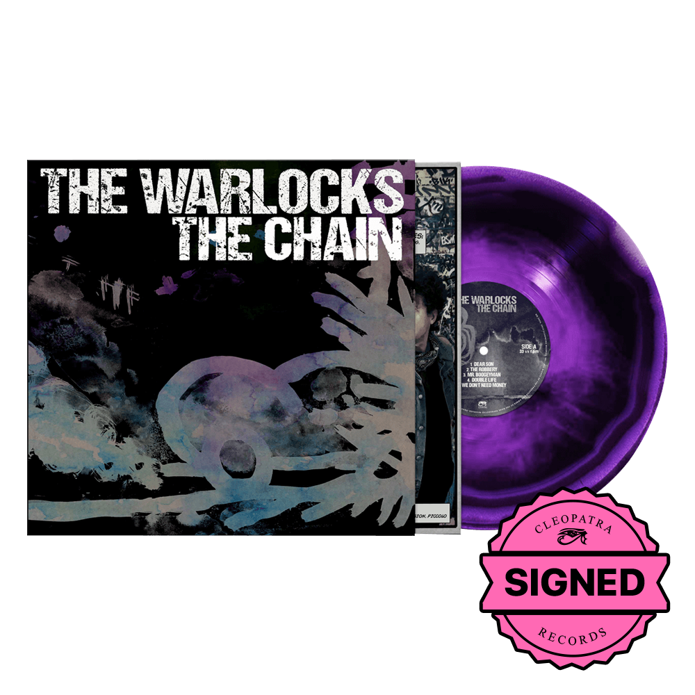 The Warlocks - The Chain (Purple Haze Vinyl - Signed by Bobby Hecksher)