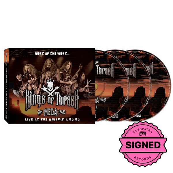 Kings of Thrash - Best Of The West - Live At The Whisky A Go Go (2 CD + DVD - Signed) - Cleopatra Records