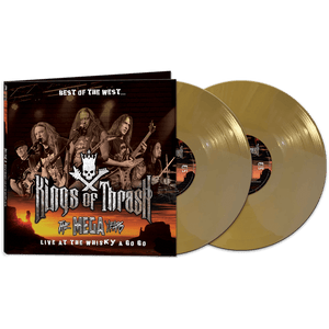 Kings of Thrash - Best Of The West - The Mega Years - Live At The Whisky A Go Go (Gold Double Vinyl) - Cleopatra Records