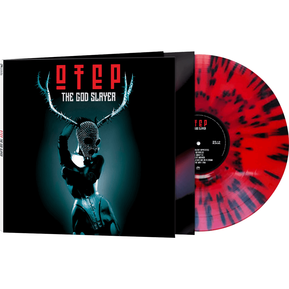 Otep - The God Slayer (Red-Black Splatter Gatefold Vinyl) - Cleopatra Records