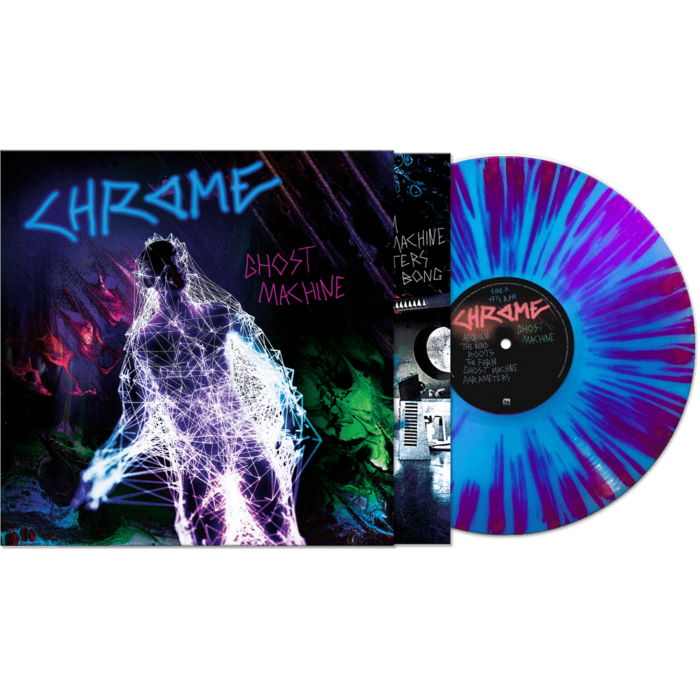 Chrome - Ghost Machine (Blue/Purple Splatter Vinyl)