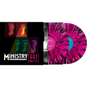 Ministry - Trax! Rarities (Limited Edition Magenta-Black-White Splatte