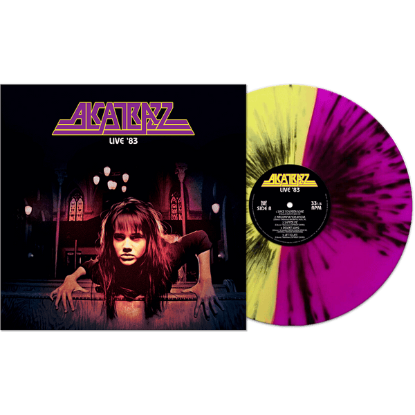 Alcatrazz - Live '83 (Split Color Splatter Vinyl) - Cleopatra Records