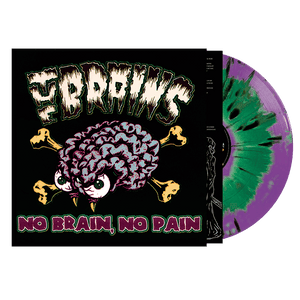 The Brains - No Brain, No Pain (Purple-Green Haze Splatter Vinyl The Brains - No Brain, No Pain (Purple-Green Haze Splatter Vinyl