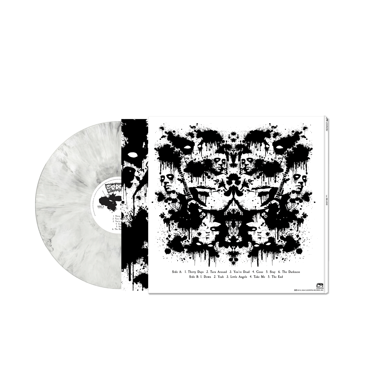 The Brains (White Marble Vinyl LP)