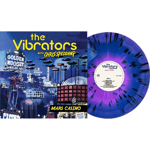 The Vibrators with Chris Spedding - Mars Casino (Purple/Blue Haze Splatter Vinyl)