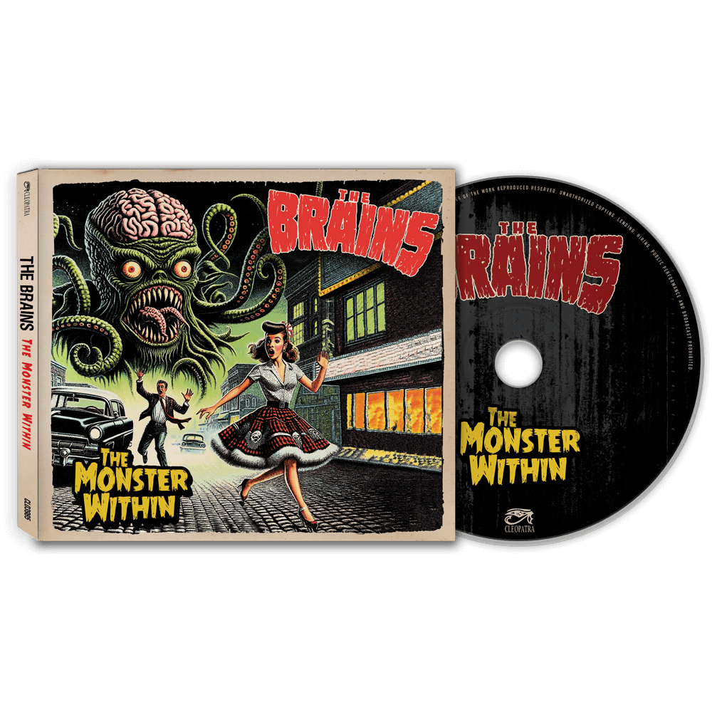 The Brains - The Monster Within (CD Digipak) - Cleopatra Records