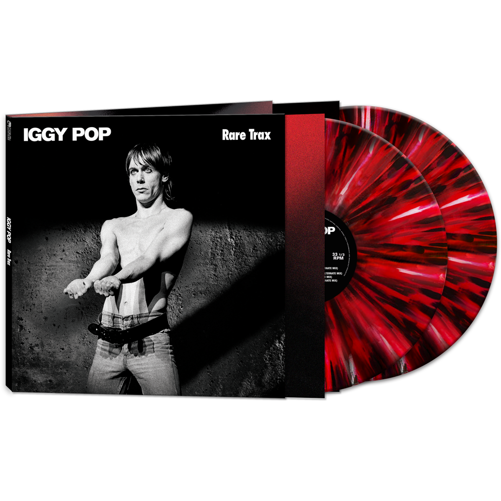 Iggy Pop - Rare Trax (Red/Black Splatter Vinyl)