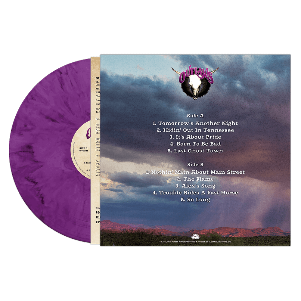 Outlaws - It's About Pride (Purple Marble Vinyl) - Cleopatra Records