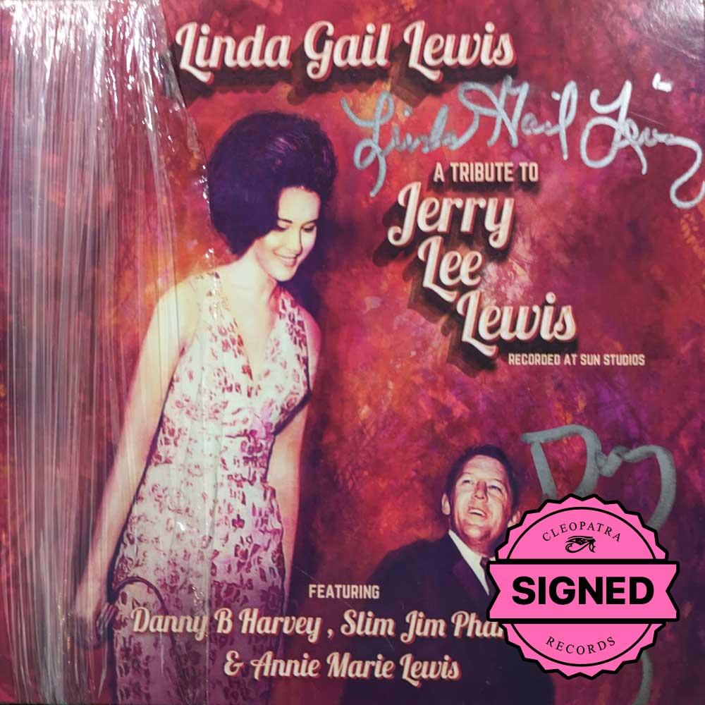 Linda Gail Lewis - A Tribute to Jerry Lee Lewis (CD Signed by Linda Gail Lewis & Danny B. Harvey)