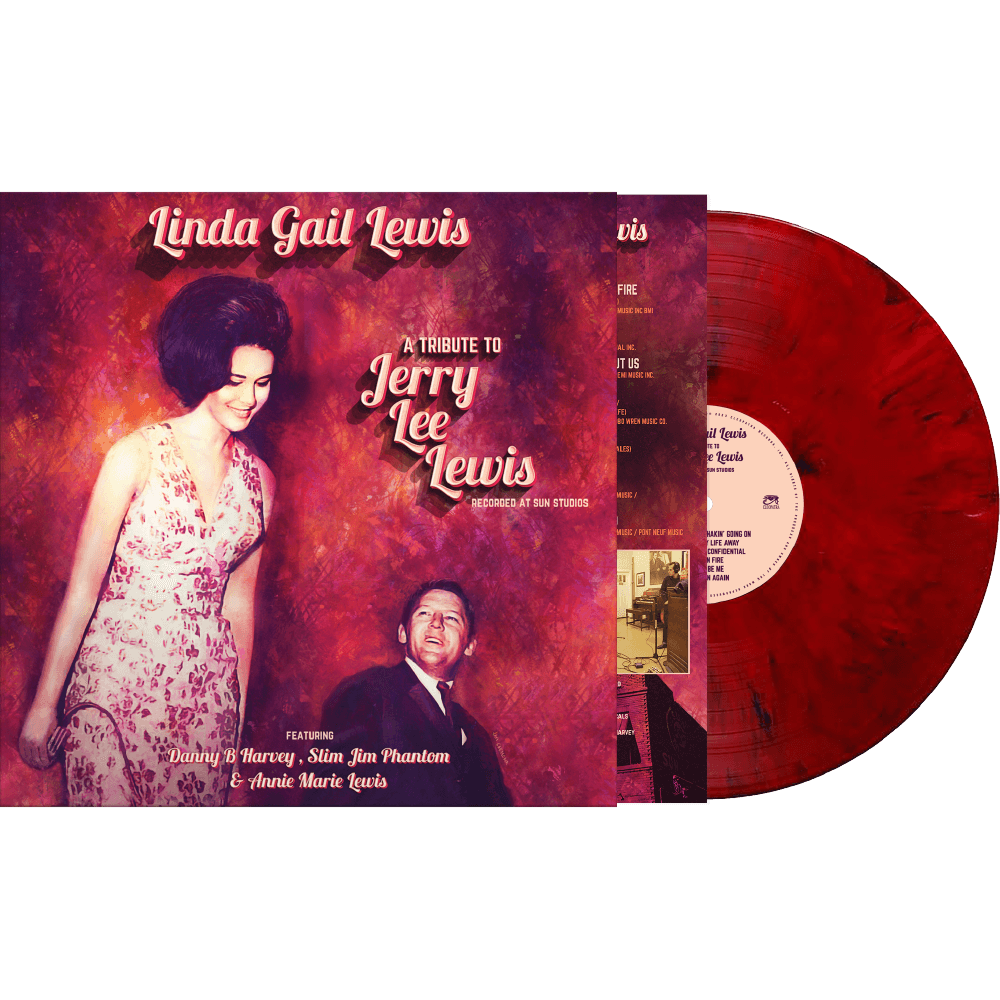 Linda Gail Lewis - A Tribute to Jerry Lee Lewis (Red Marble Vinyl)