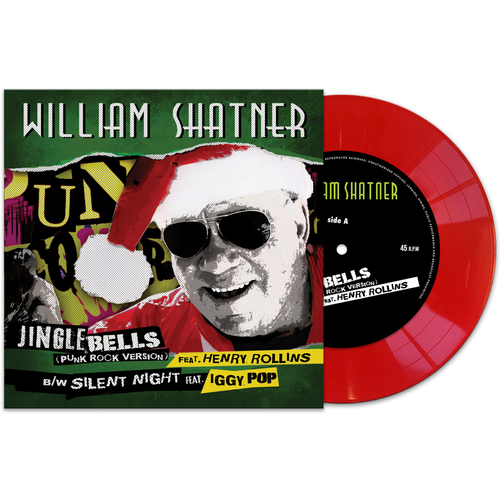 William Shatner - Jingle Bells (Punk Rock Version)(7" Red Vinyl)
