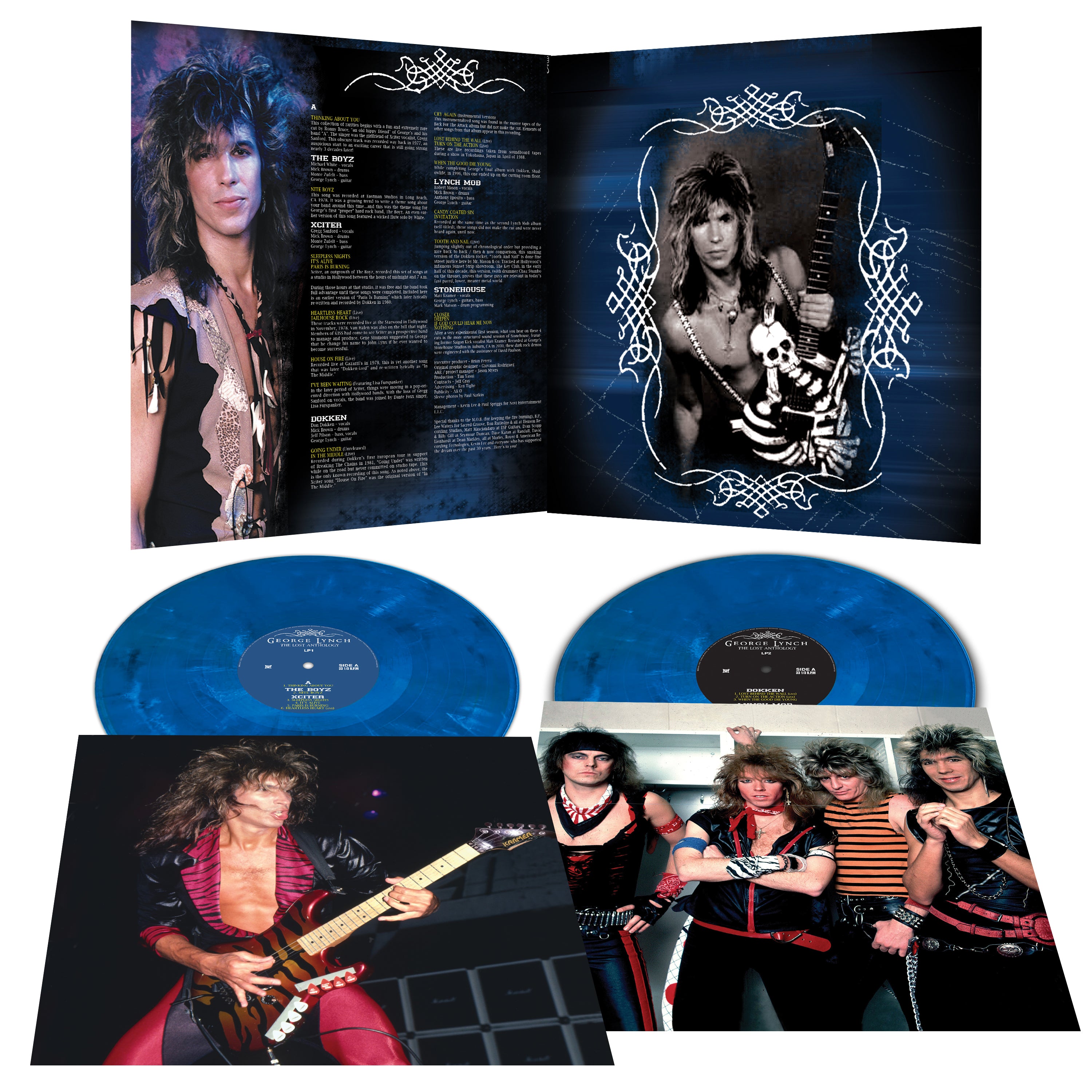 George Lynch - The Lost Anthology (Blue Marble Vinyl)