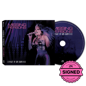 Missing Persons - A Night in San Francisco (CD - Signed by Dale Bozzio)