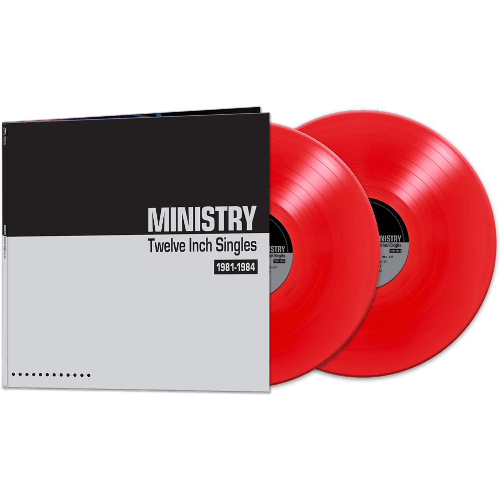 Ministry - Twelve Inch Singles 1981-1984  (Red Double Vinyl) - Cleopatra Records