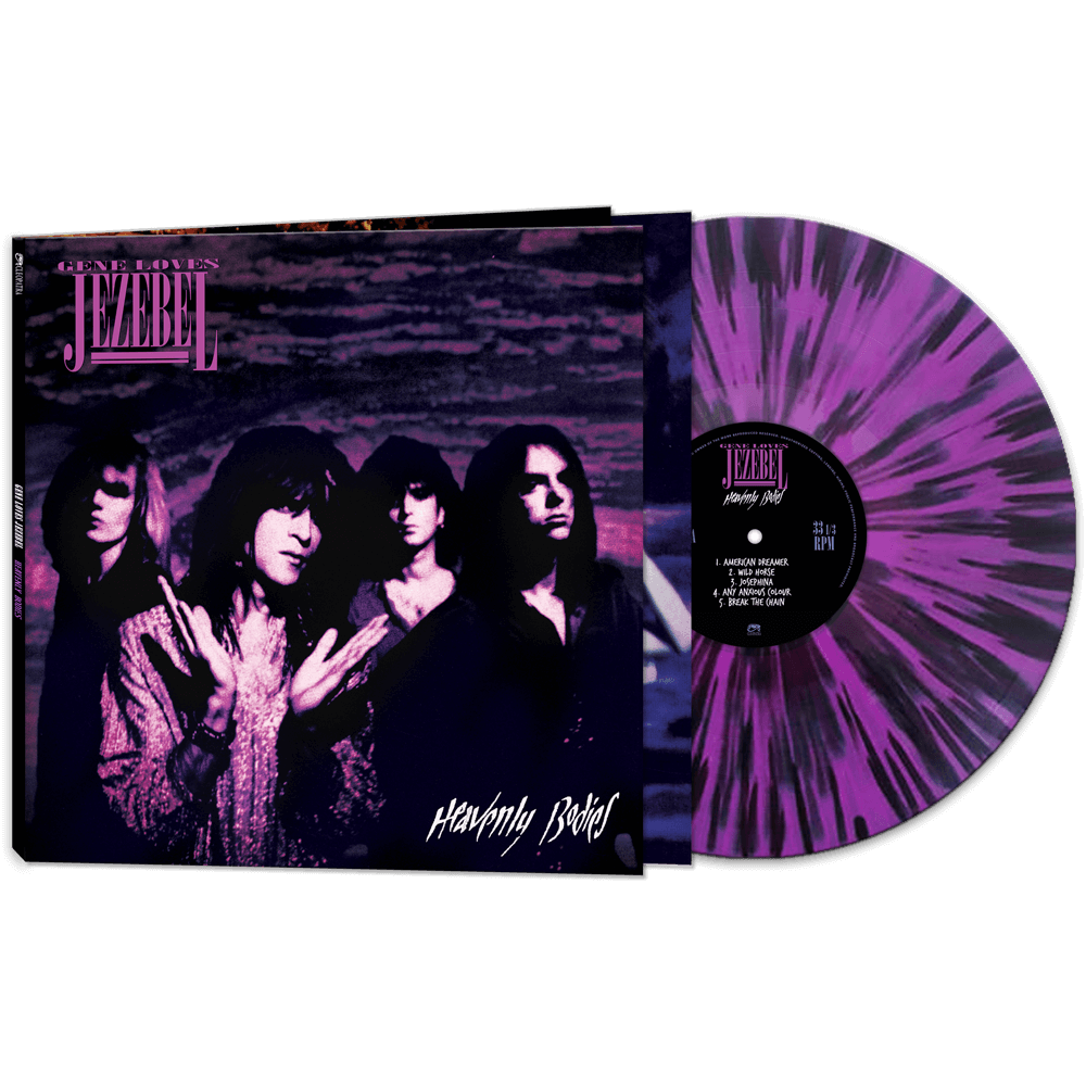 Gene Loves Jezebel - Heavenly Bodies (Purple/Black Splatter Gatefold Vinyl)