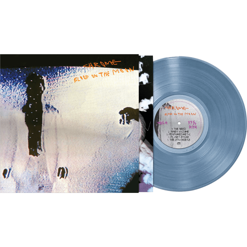 Chrome Blood On The Moon Ice Blue Vinyl Chrome blood on the moon ice blue vinyl