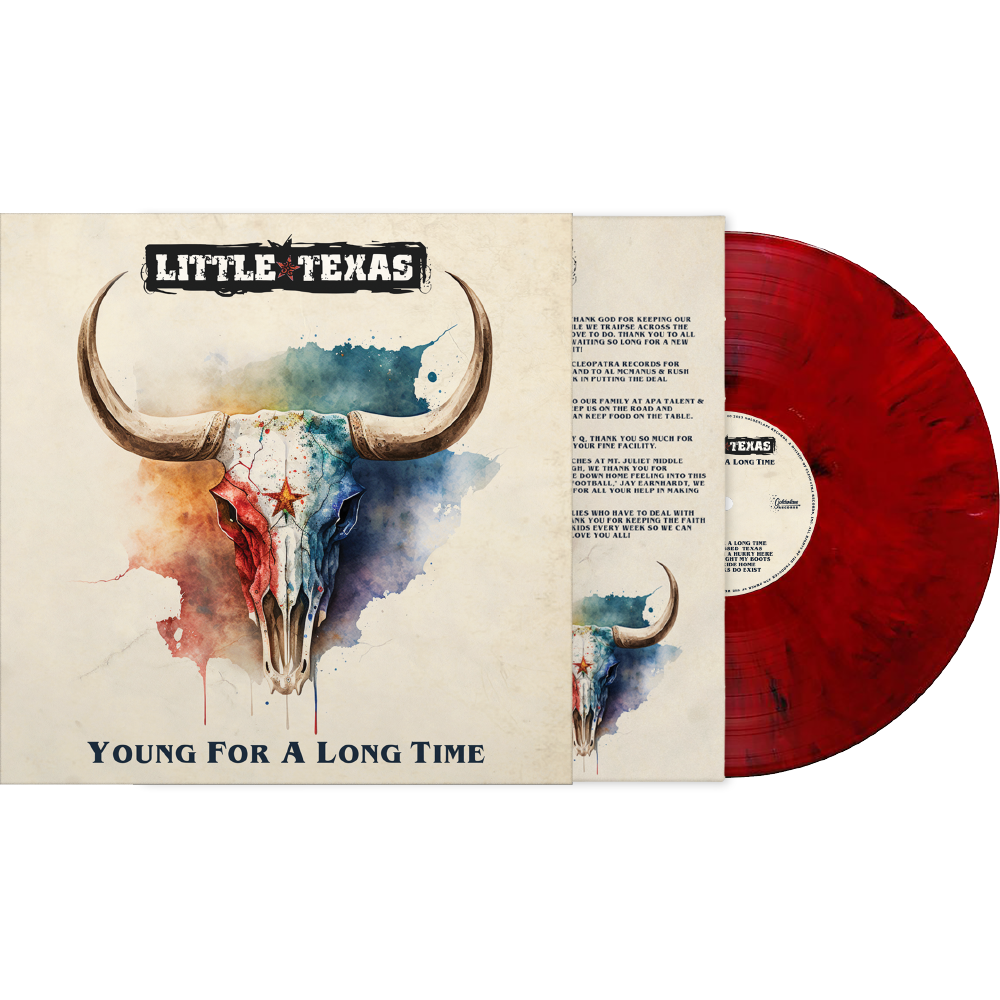 Little Texas - Young For A Long Time (Red Marble Vinyl)