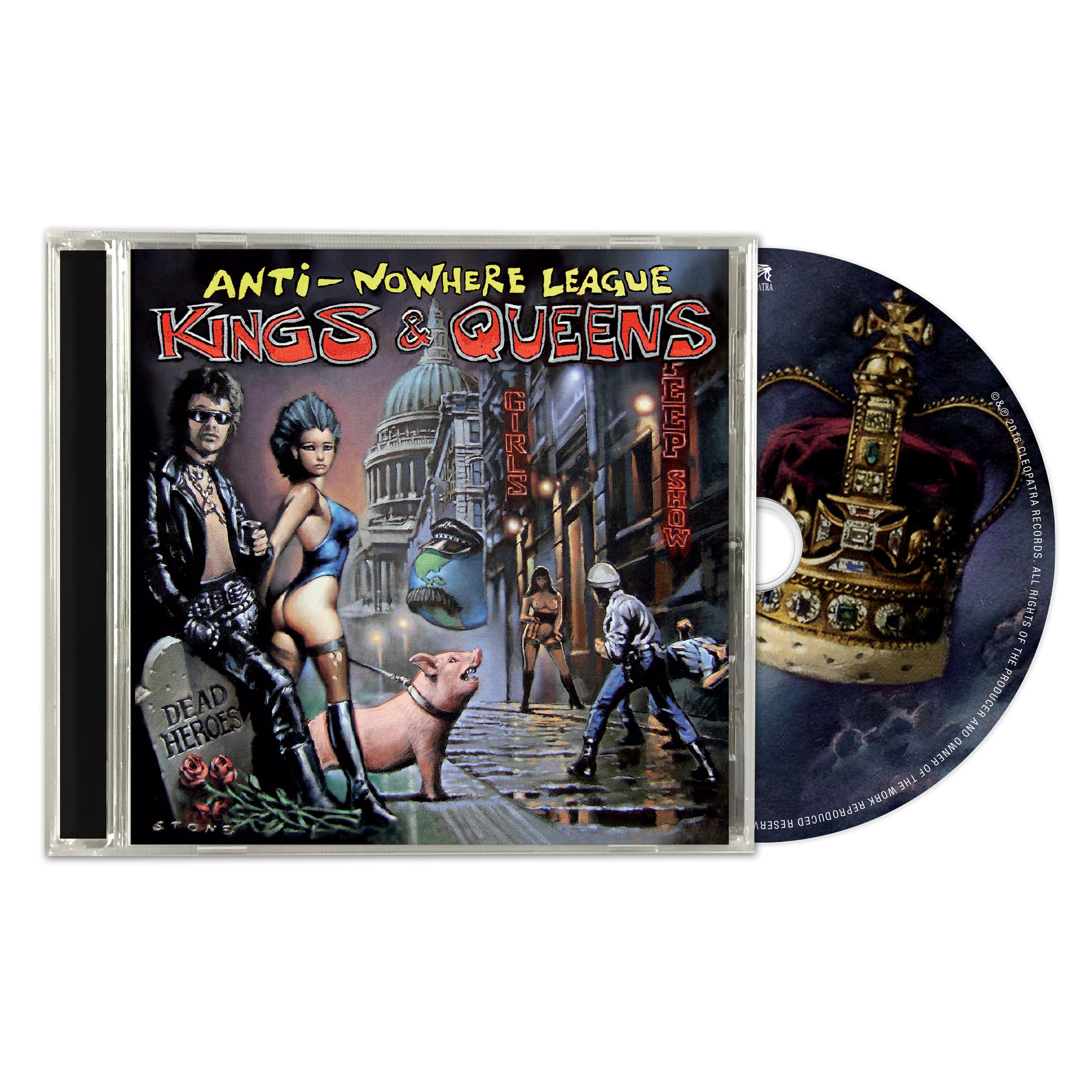 Anti-Nowhere League - Kings & Queens (CD)