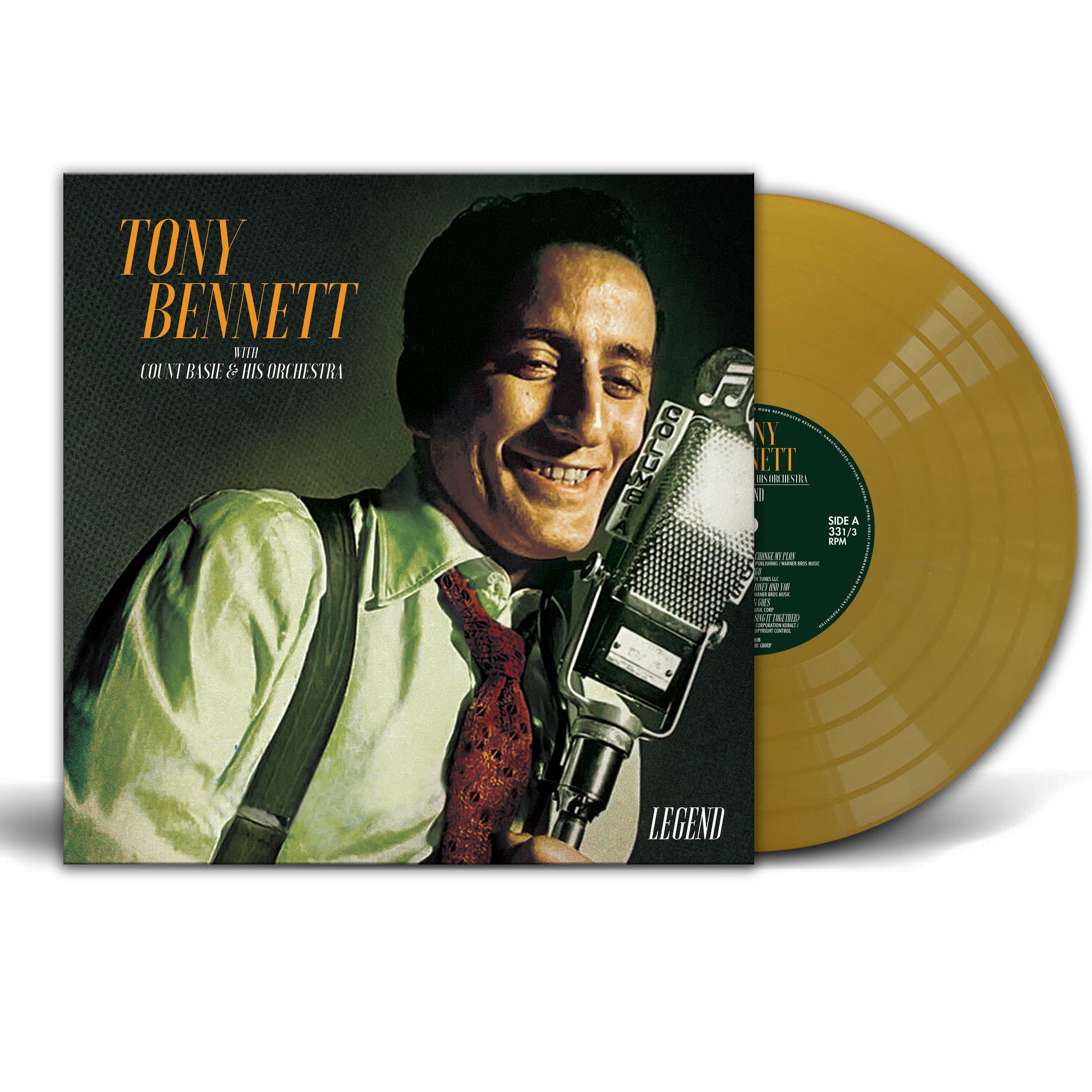 Tony Bennett - Legend (Limited Edition Gold Vinyl)