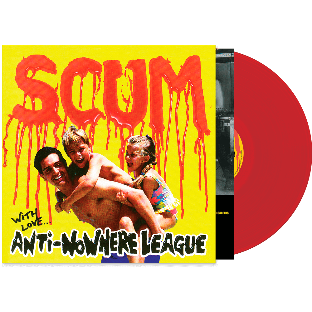 Anti-Nowhere League - Scum (Red Vinyl) - Cleopatra Records