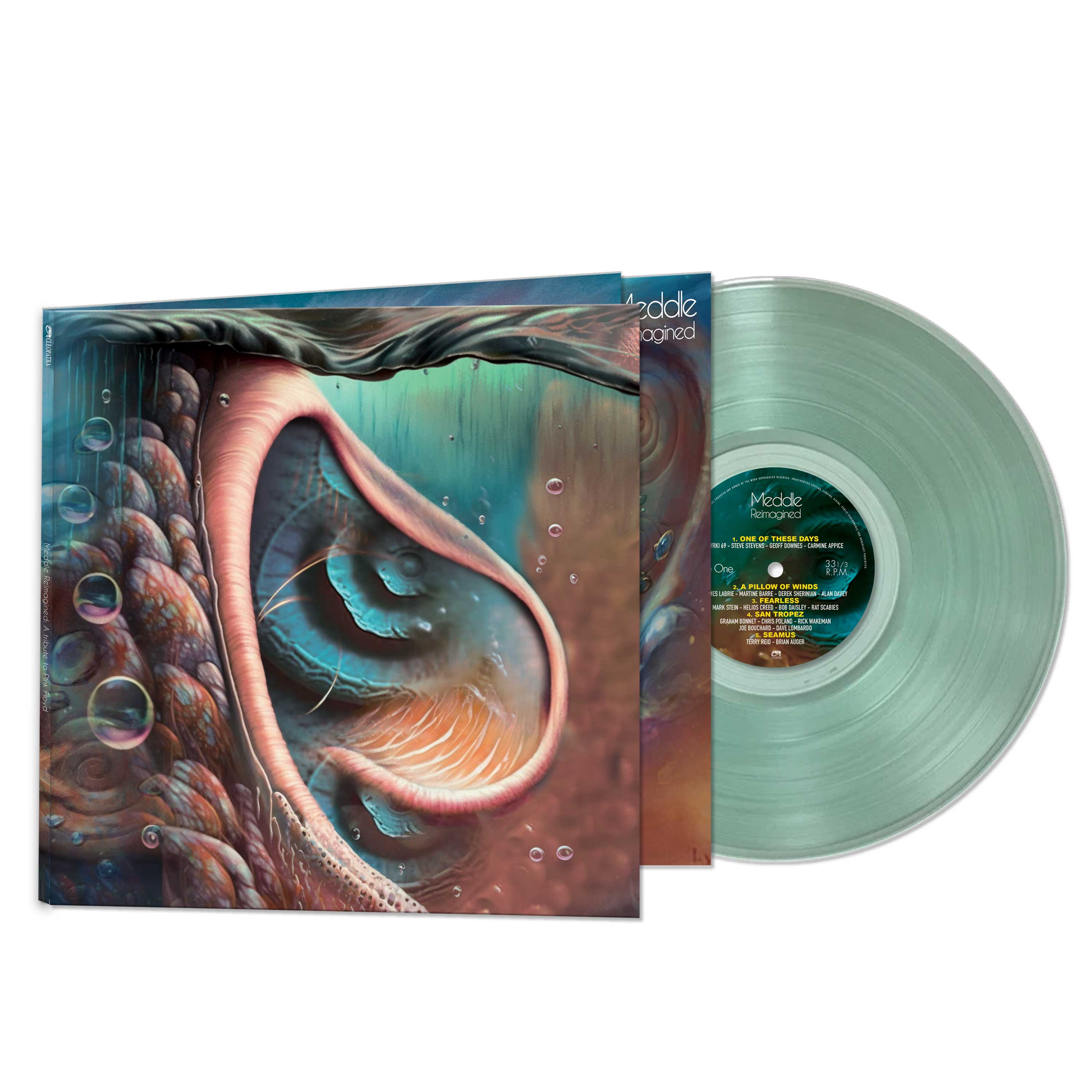 Meddle Reimagined - A Tribute To Pink Floyd - (Coke Bottle Green Vinyl)