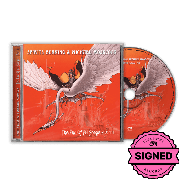 Spirits Burning & Michael Moorcock - The End Of All Songs (CD - Signed by Michael Moorcock)