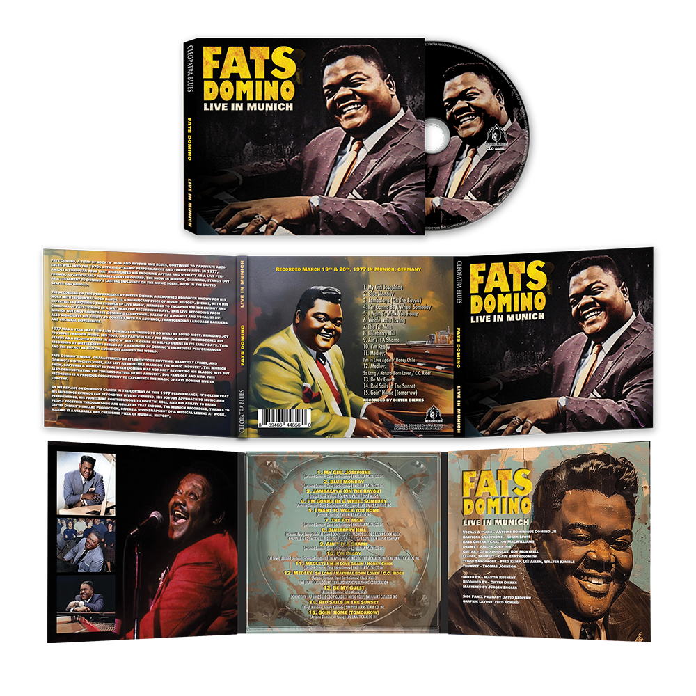 Fats Domino - Live In Munich (CD Digipak) - Cleopatra Records