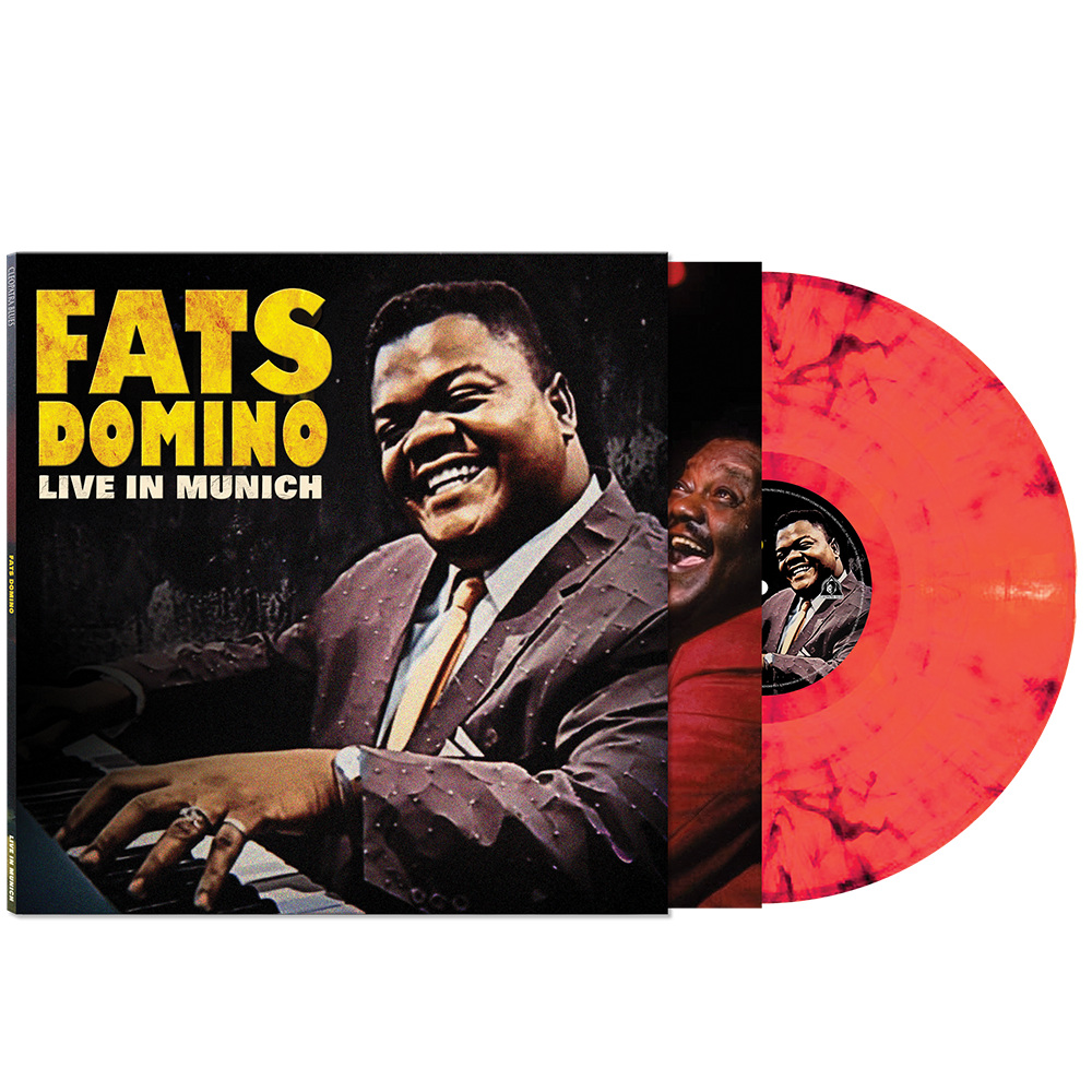 Fats Domino - Live In Munich (Red Marble Vinyl) - Cleopatra Records