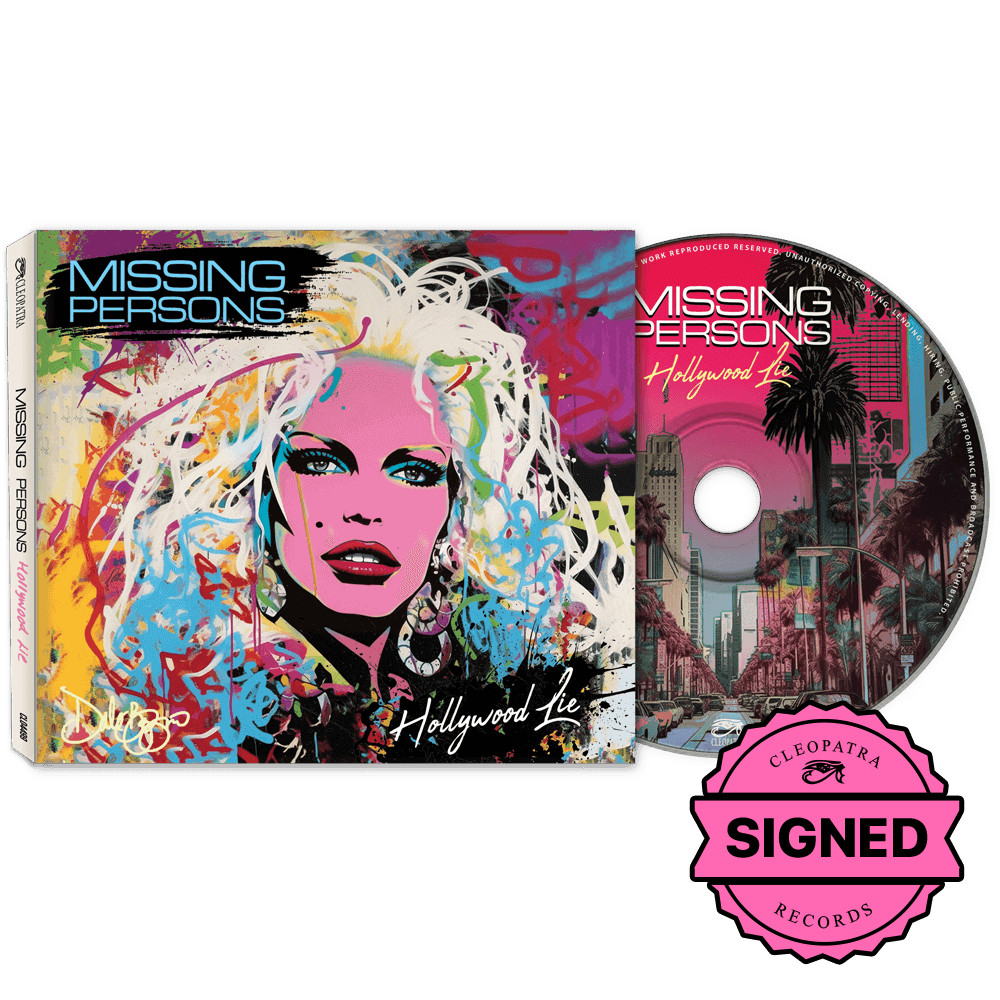 Missing Persons - Hollywood Lie (CD - Signed by Dale Bozzio)