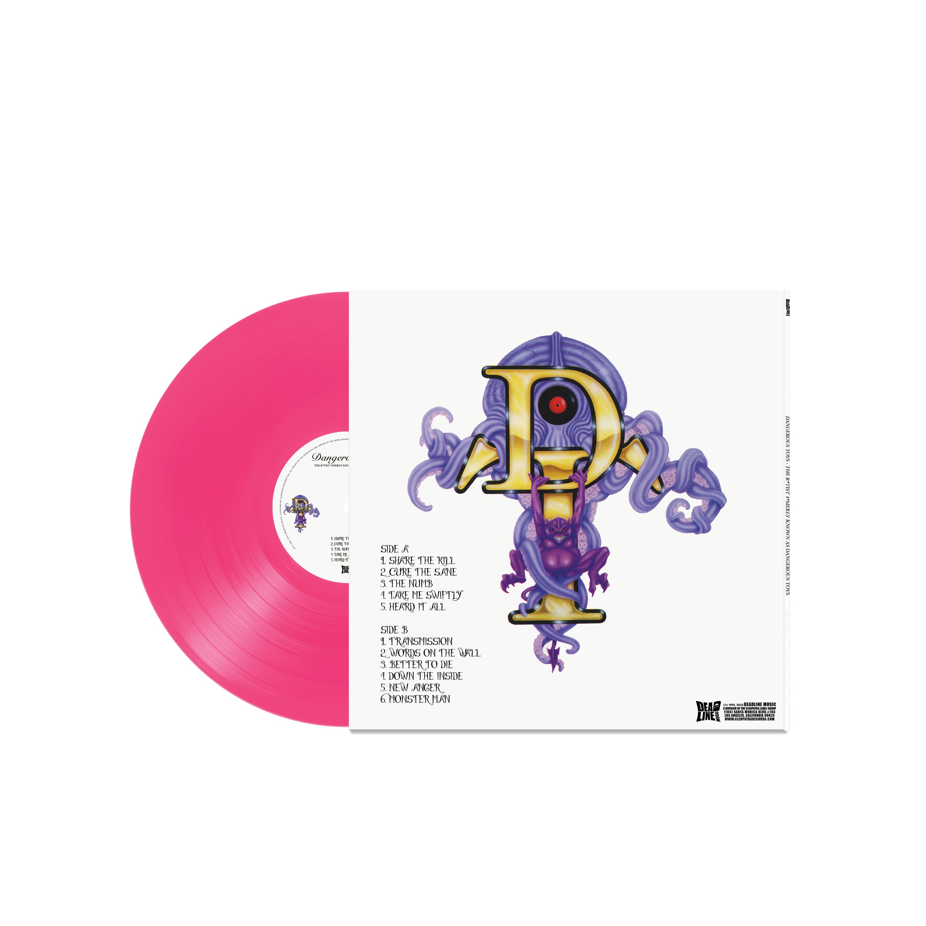 Dangerous Toys - The R*tist 4*merly Known As Dangerous Toys (Pink Vinyl) - Cleopatra Dangerous Toys - The R*tist 4*merly Known As Dangerous Toys (Pink Vinyl) - Cleopatra