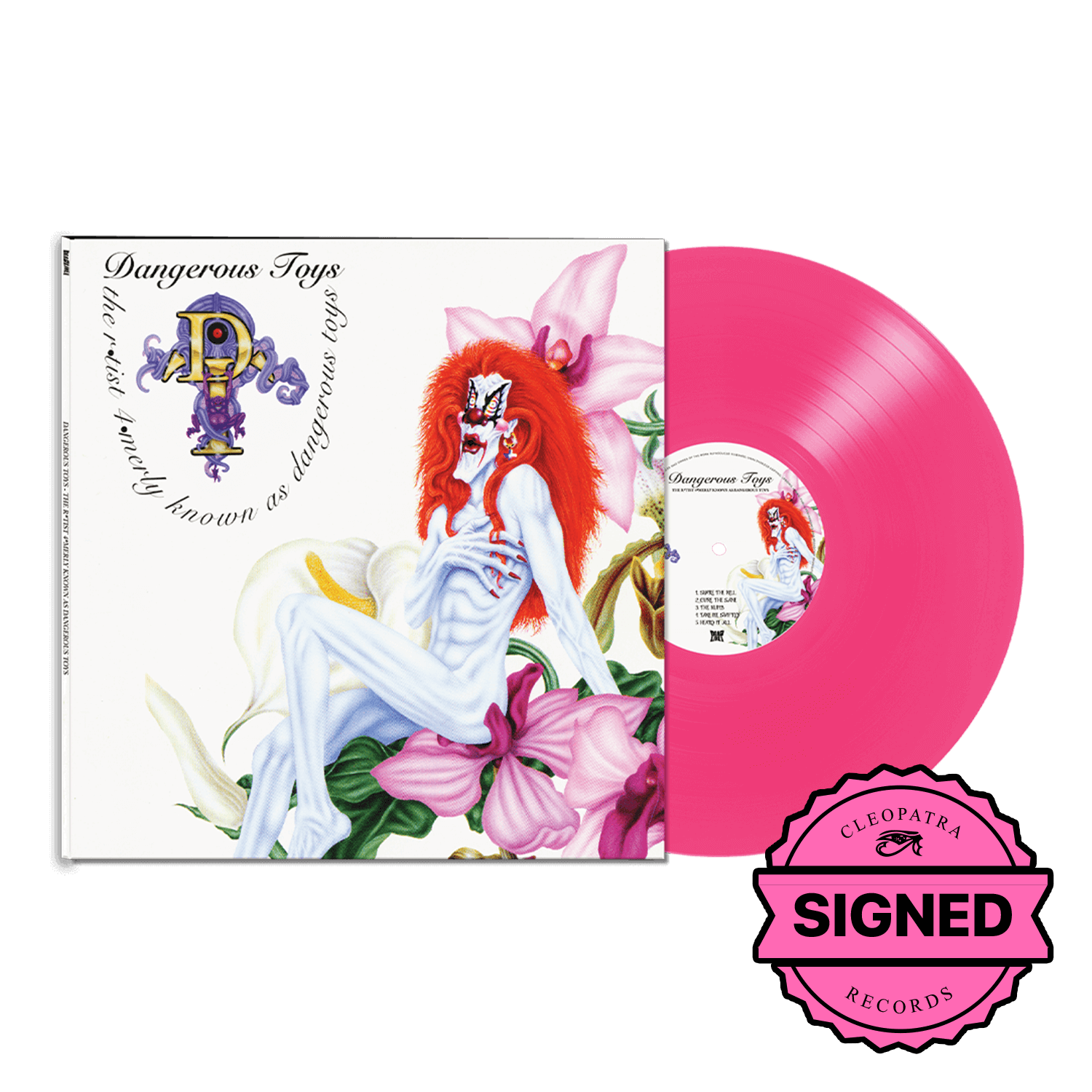 Dangerous Toys - The R*tist 4*merly Known As Dangerous Toys (Pink Vinyl LP Signed by Jason McMaster)