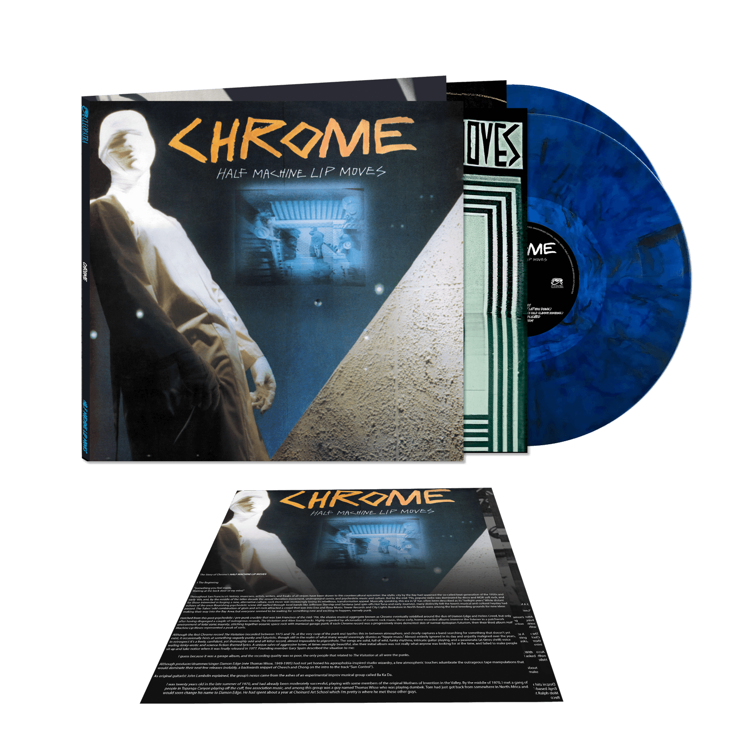 Chrome - Half Machine Lip Moves - Deluxe Edition (Colored Double LP Vinyl)