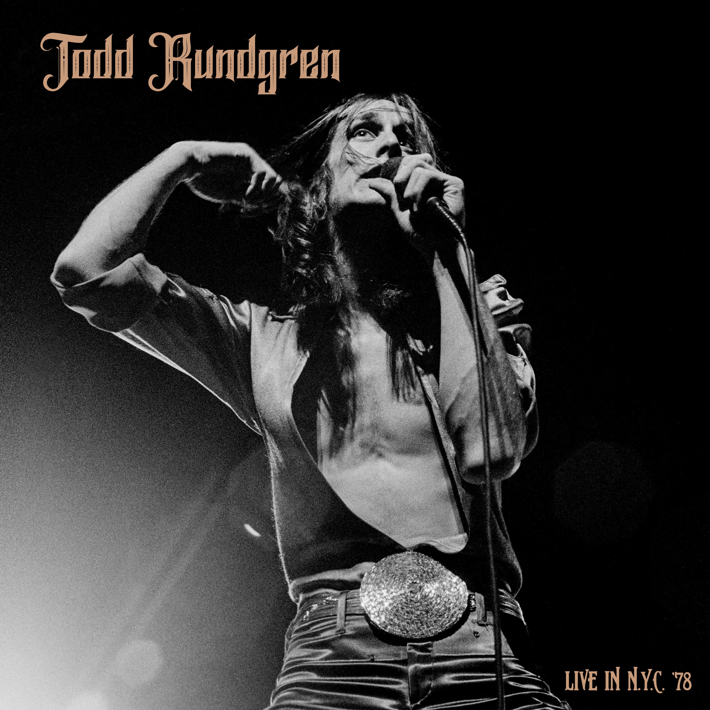 Todd Rudgren Lp Todd Rundgren - Live In NYC '78 (Gold Vinyl)