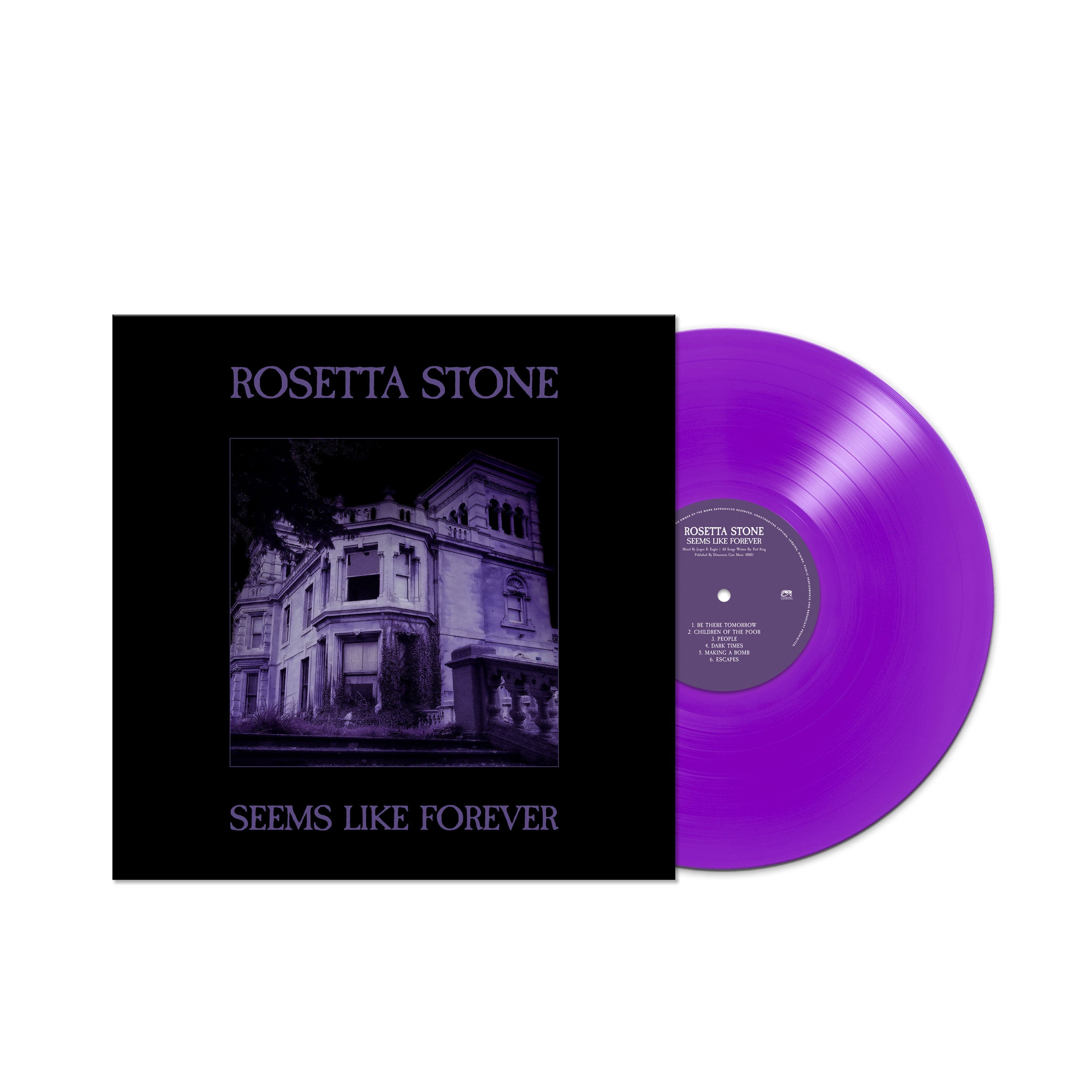 Rosetta Stone - Seems Like Forever (Purple Vinyl)