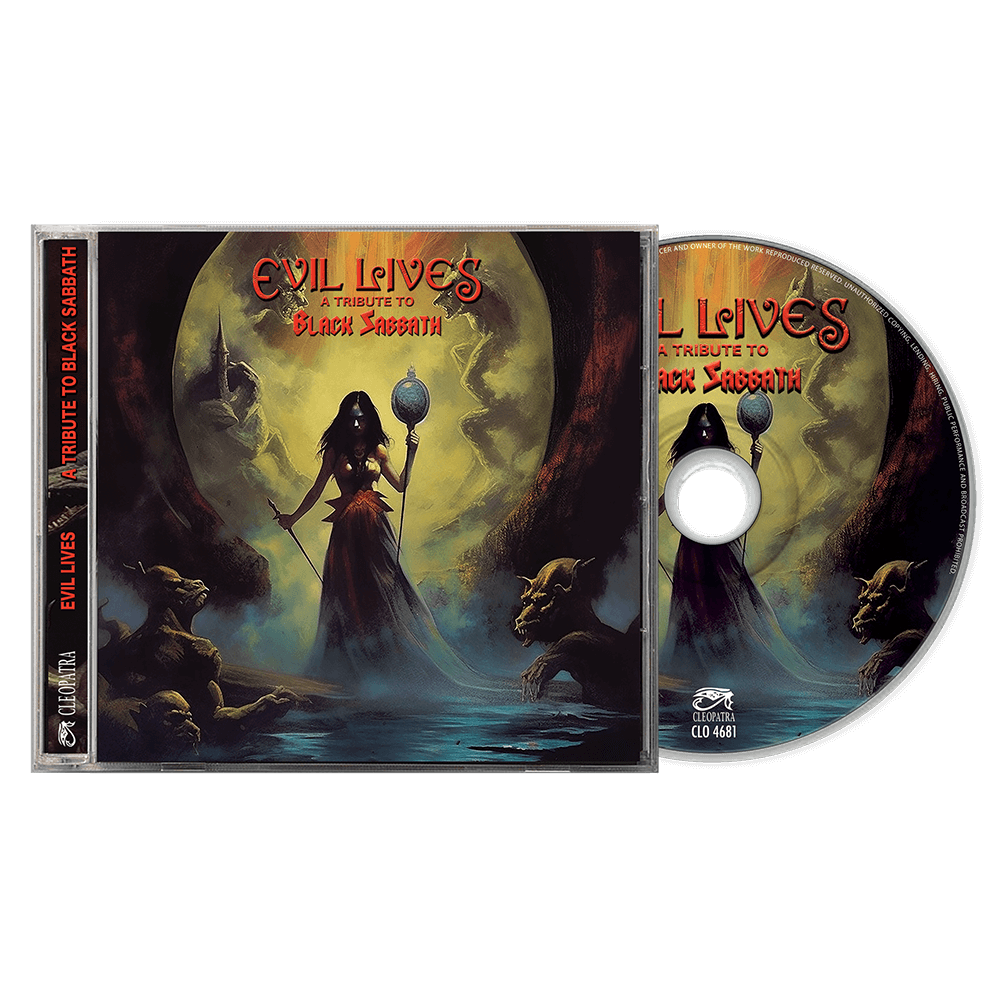 Evil Lives - A Tribute to Black Sabbath (CD) - Cleopatra Records