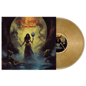 Evil Lives - A Tribute To Black Sabbath (Gold Vinyl) - Cleopatra Records