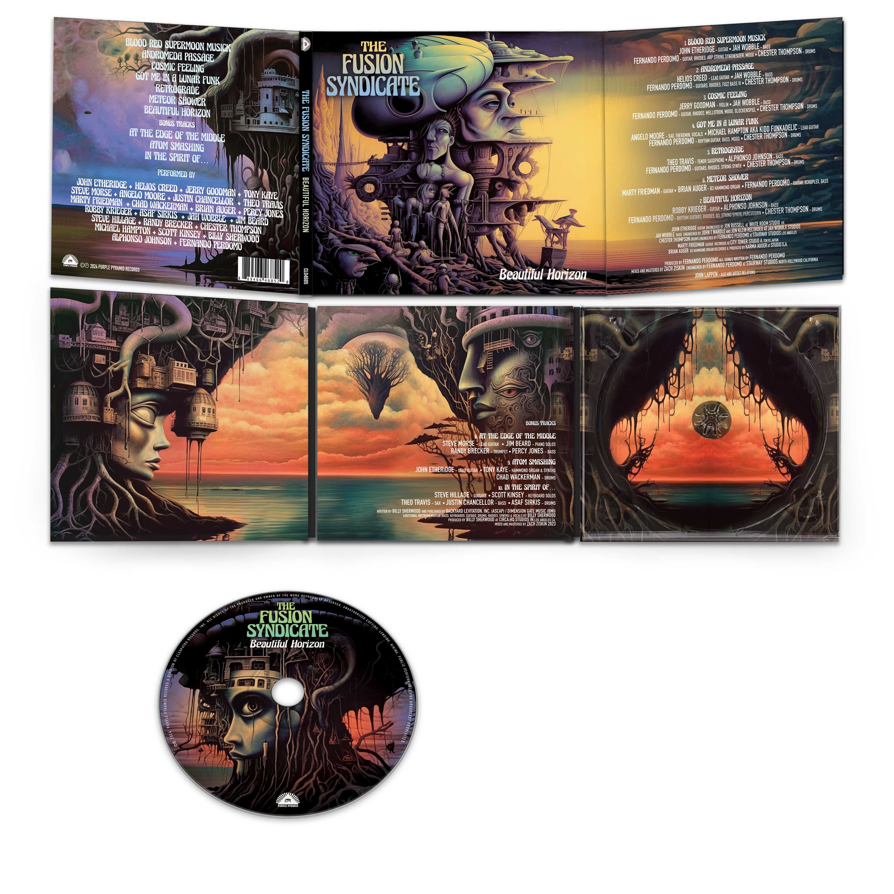The Fusion Syndicate - Beautiful Horizon (CD) - Cleopatra Records