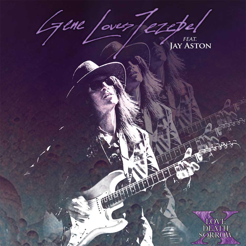 Gene Loves Jezebel featuring Jay Aston - X - Love Death Sorrow (Purple Marble Vinyl)