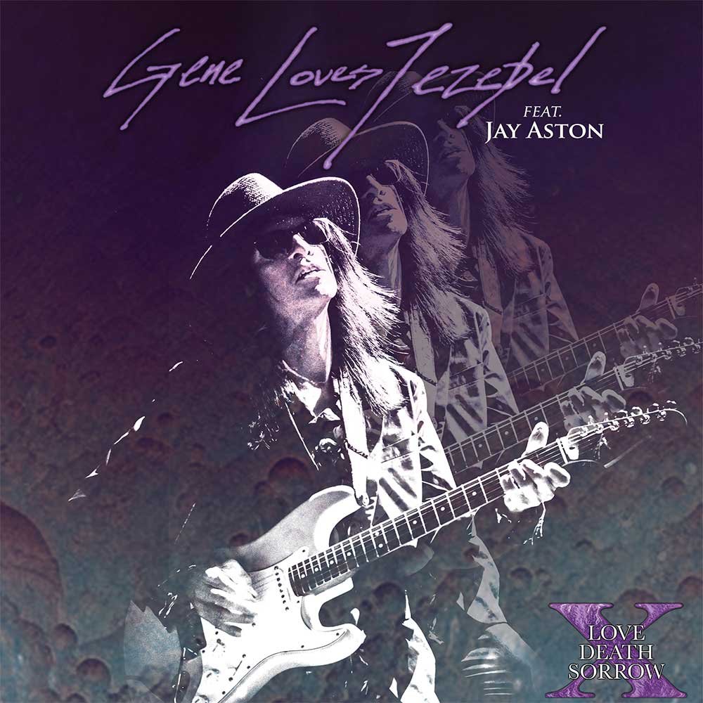 Gene Loves Jezebel featuring Jay Aston - X - Love Death Sorrow (Purple Marble Vinyl) - Cleopatra Records