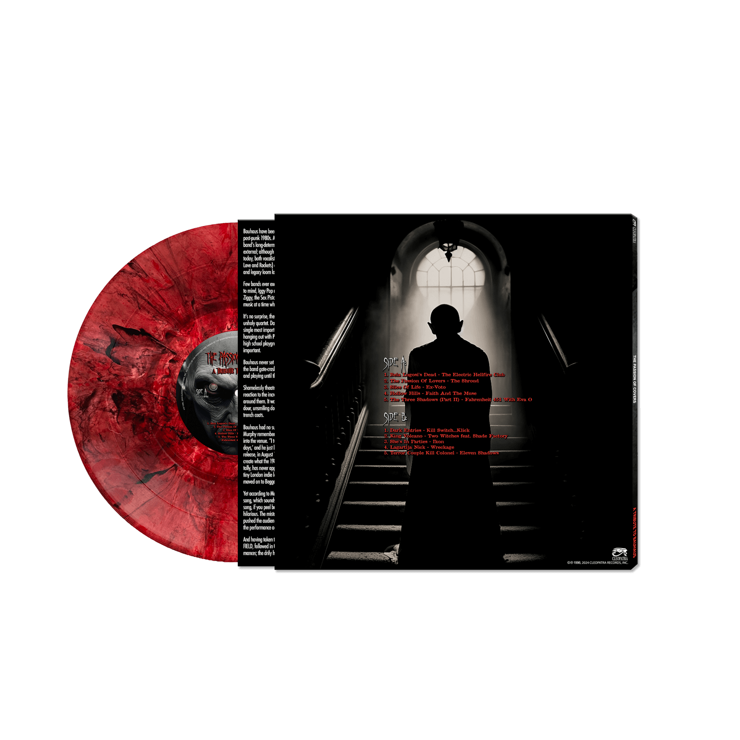 The Passion of Covers - Tribute To Bauhaus (Red Marble Vinyl)