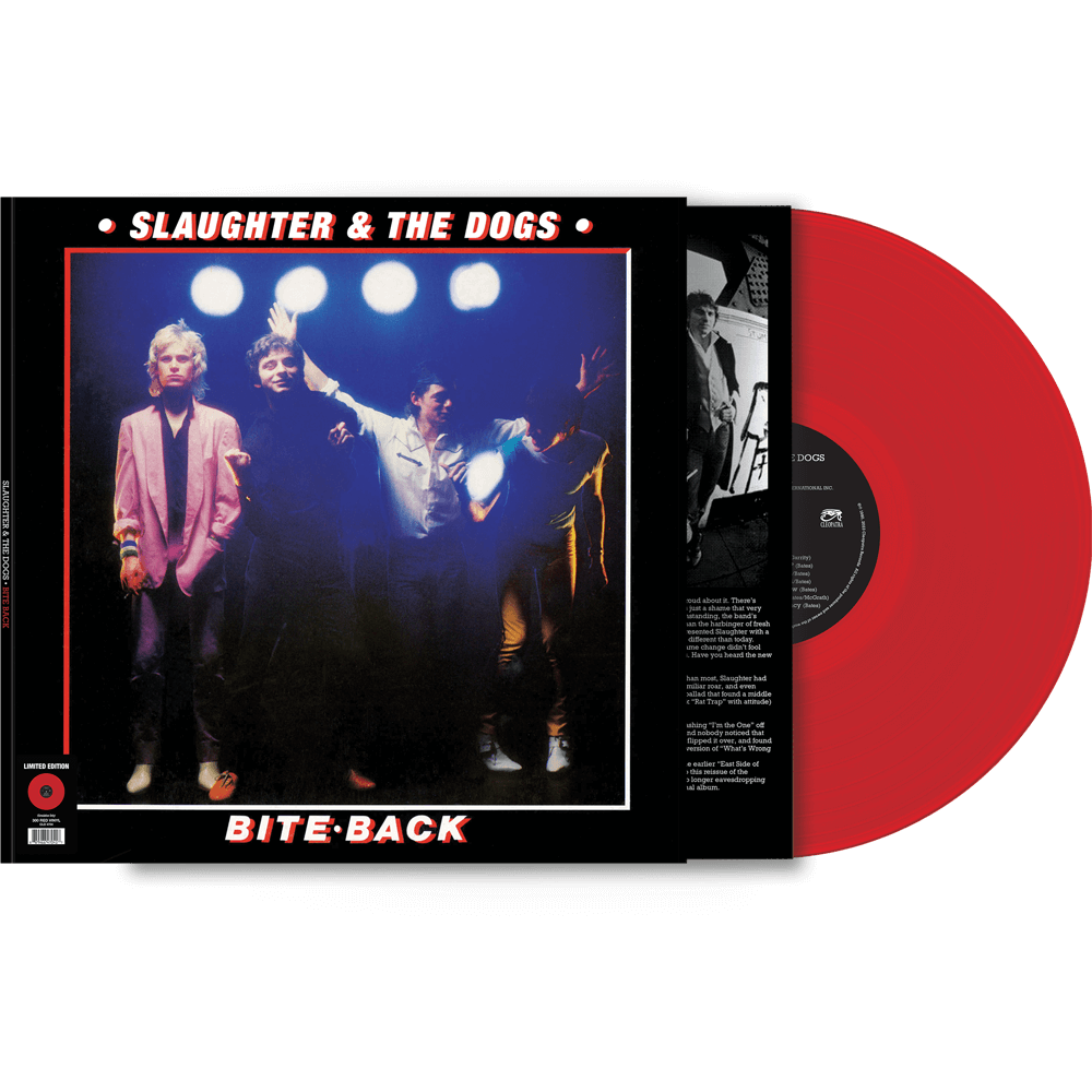 Slaughter & The Dogs - Bite Back (Red Vinyl)