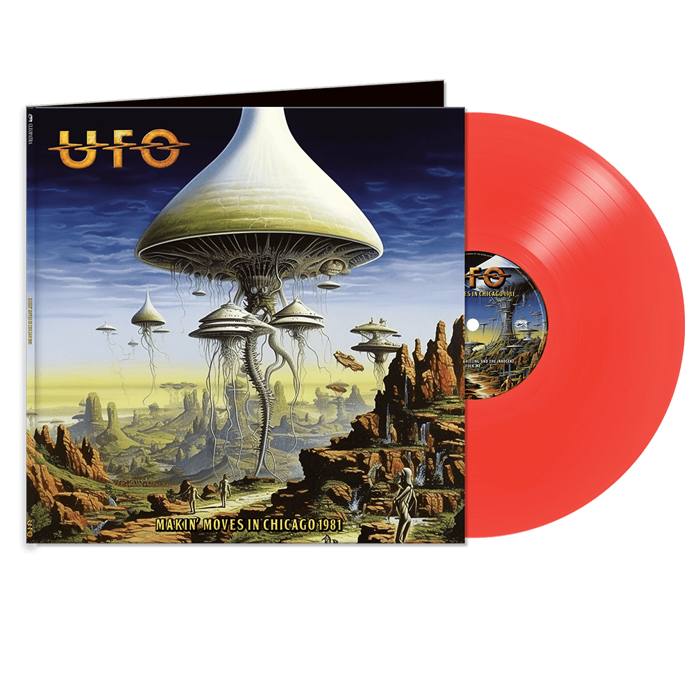 UFO - Makin' Moves In Chicago 1981 (Red Double Vinyl) - Cleopatra Records