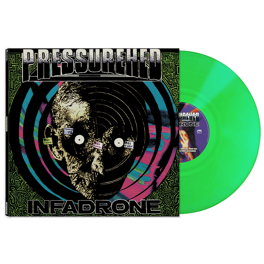 Pressurehed - Infadrone (Green Vinyl) - Cleopatra Records