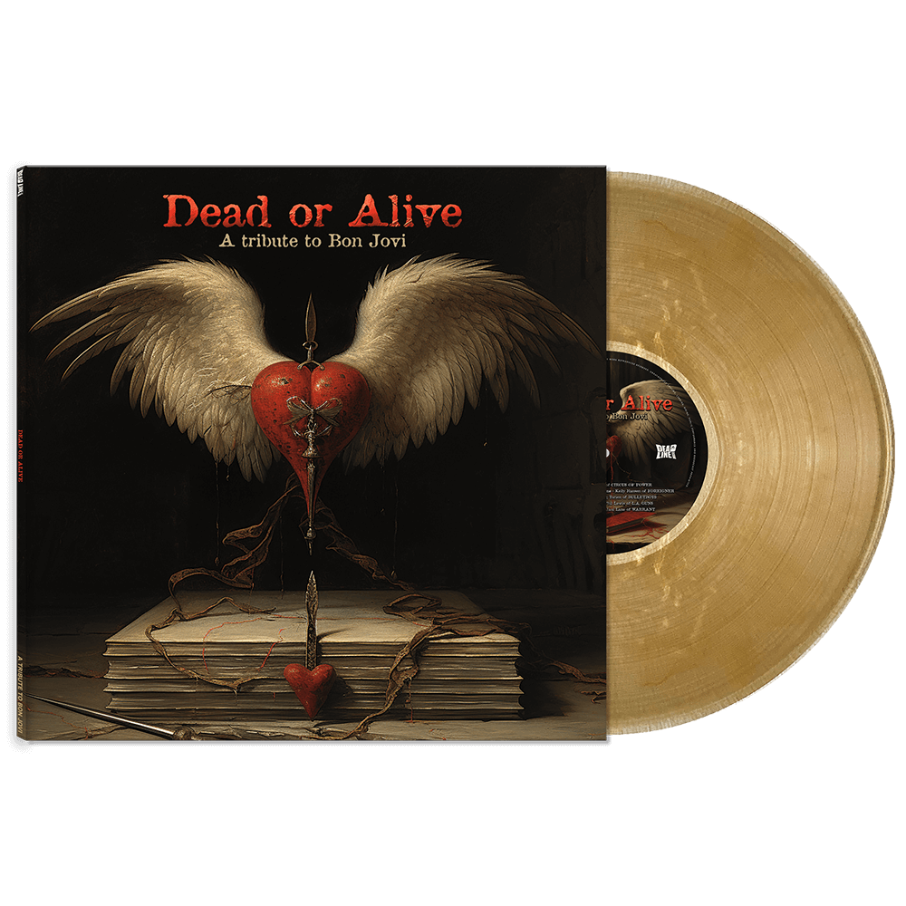 Dead or Alive - A Tribute to Bon Jovi (Gold Vinyl) - Cleopatra Records